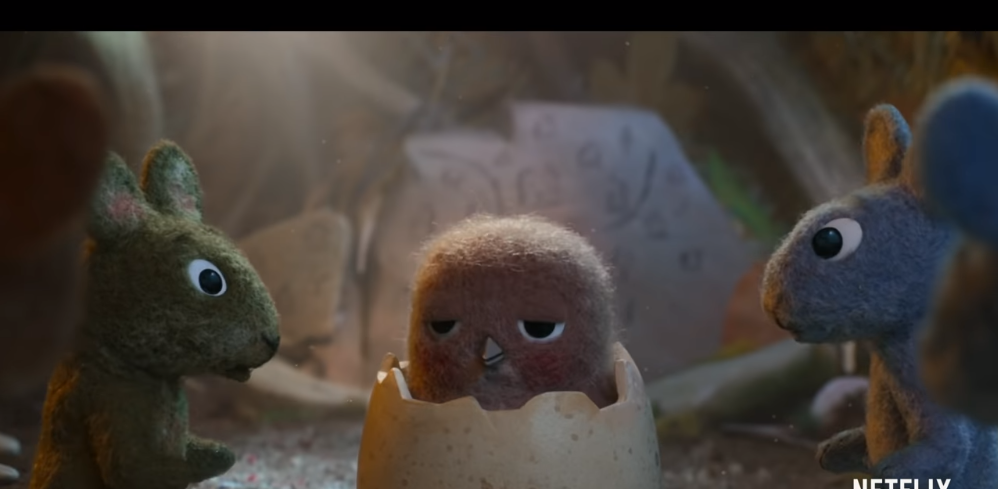 Netflix felt animated short "Robin Robin" first exposure trailer