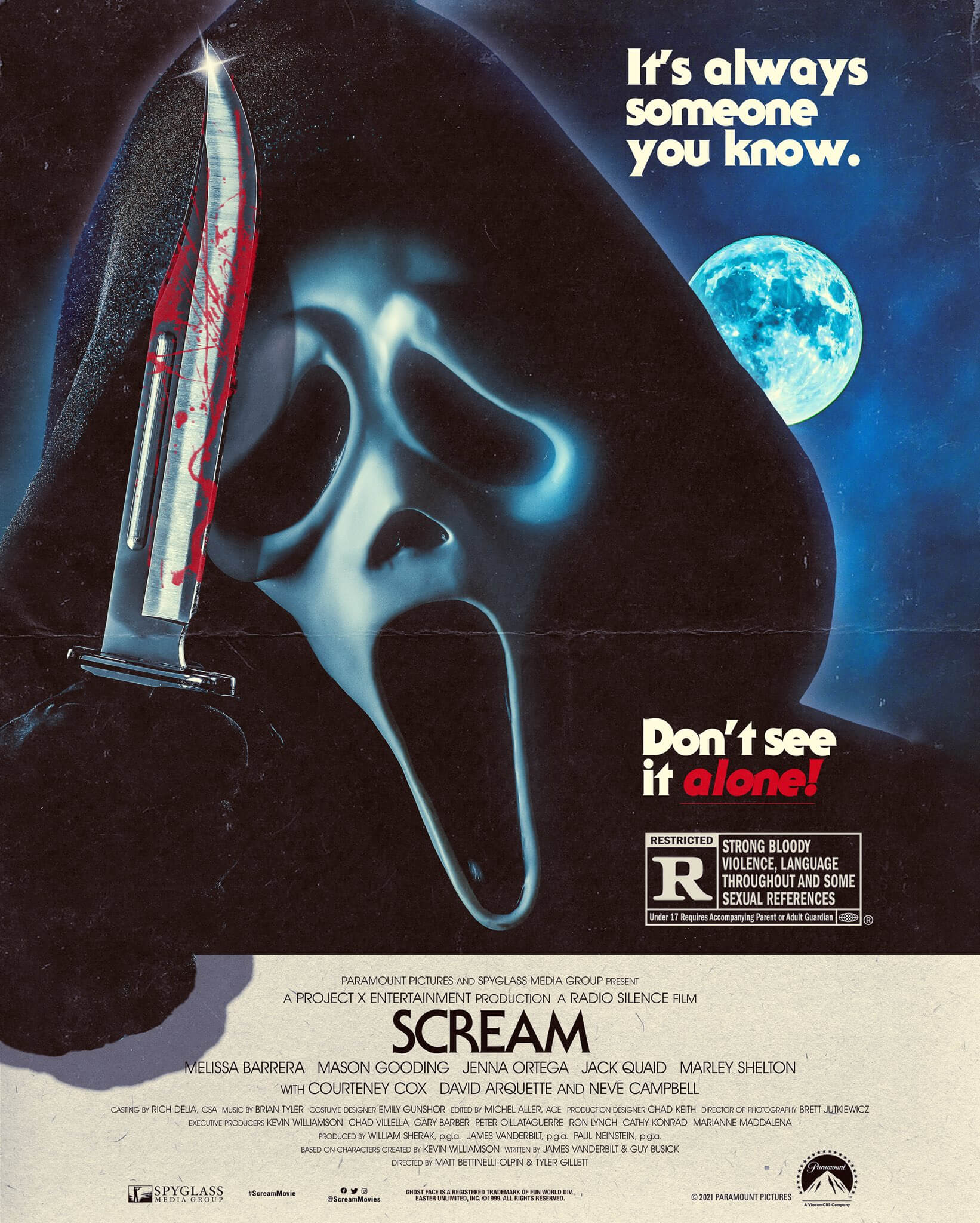 Scream 5 released a new poster1 FMV6