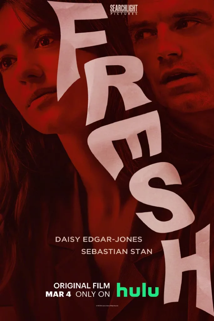 Social Thriller 'Fresh' Starring Sebastian Stan and Daisy Edgar-Jones Releases New Poster