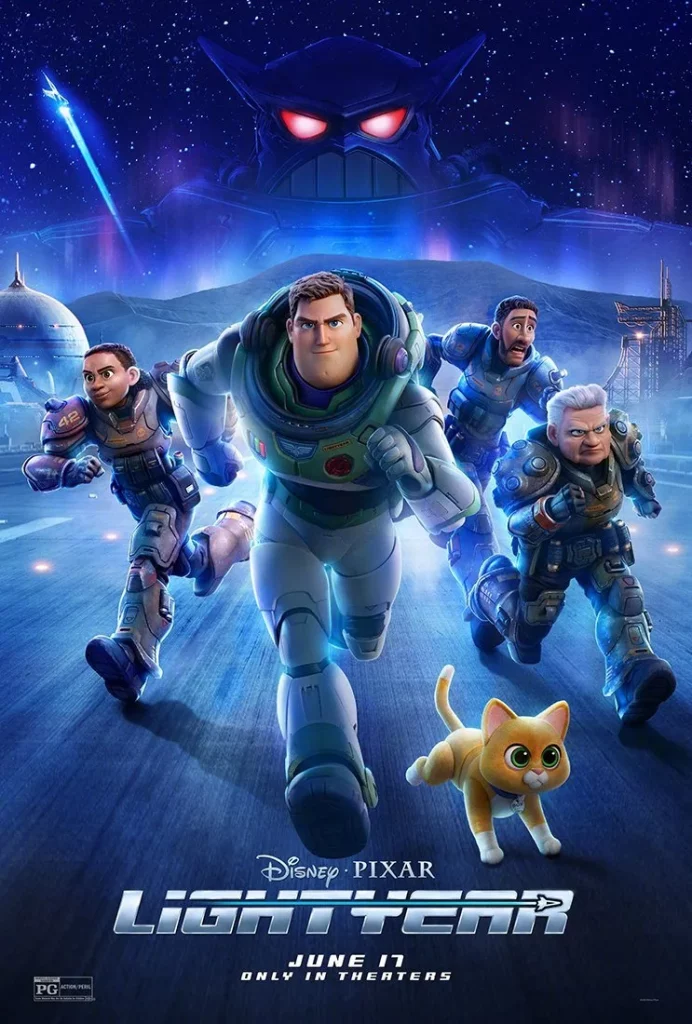 Pixar's new film "Lightyear" released official poster